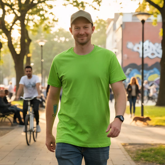 T Shirt Orchid Green
