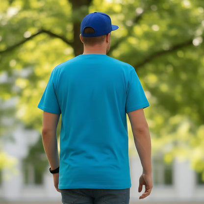 T Shirt Atollblau