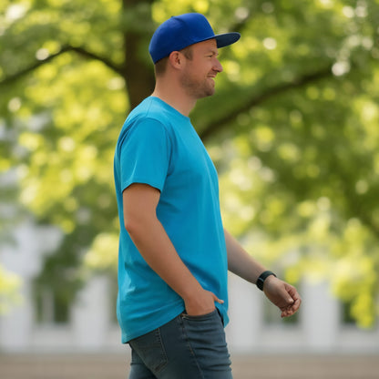 T Shirt Atollblau